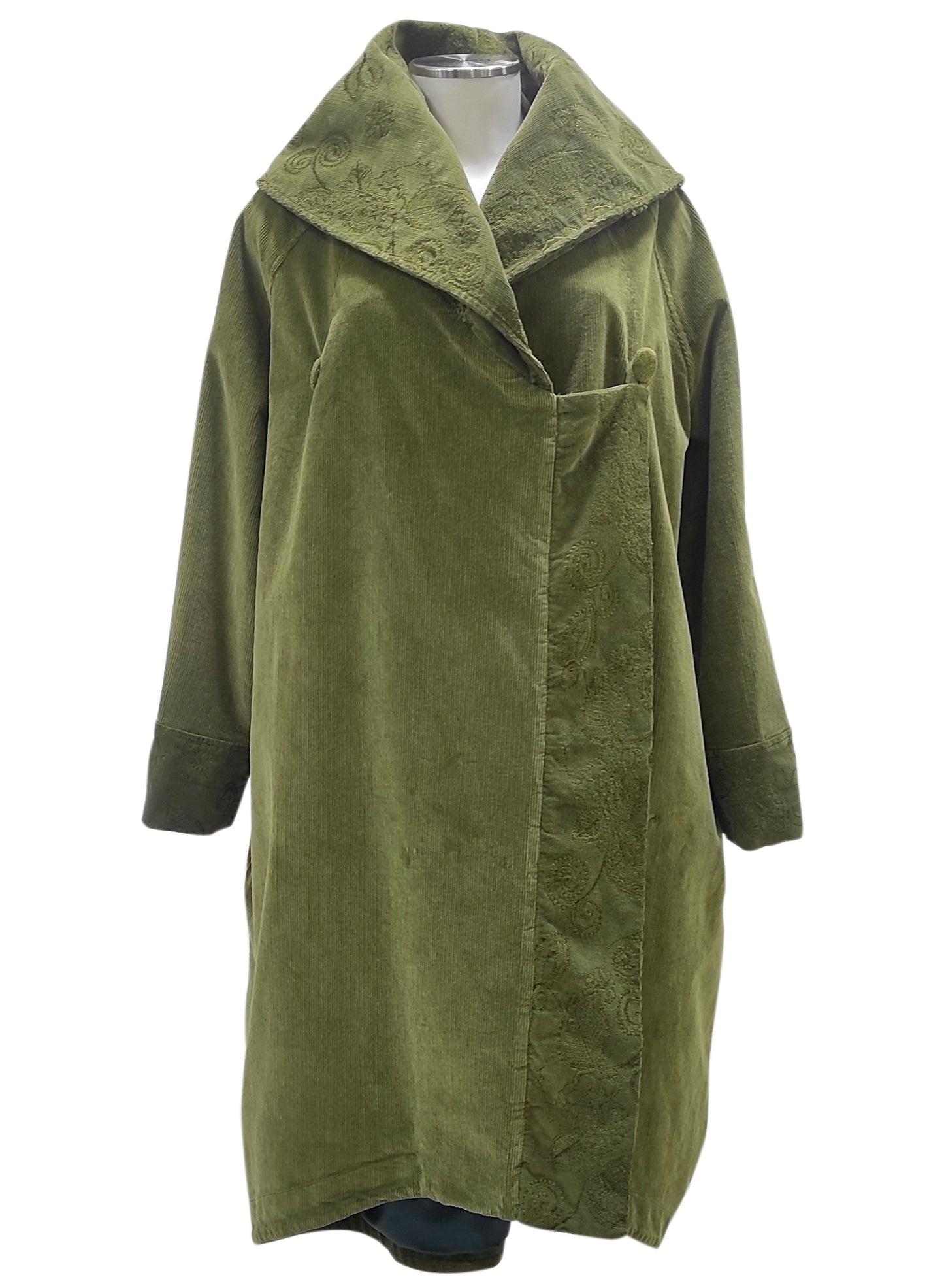 Cappotto VELLUTO Verde