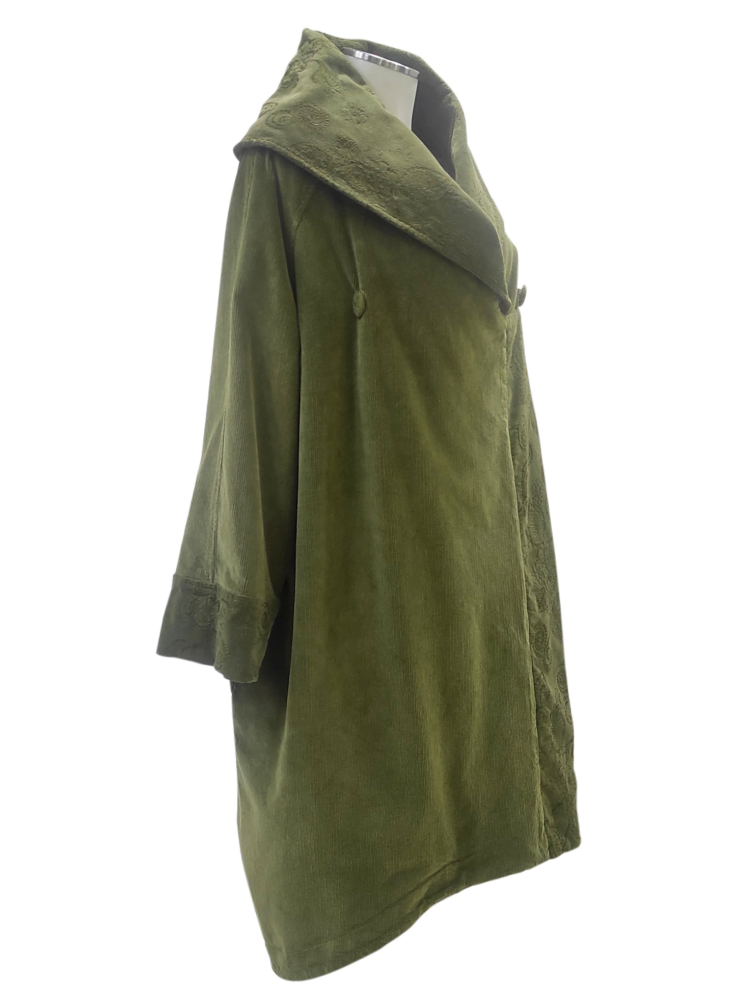 Cappotto VELLUTO Verde