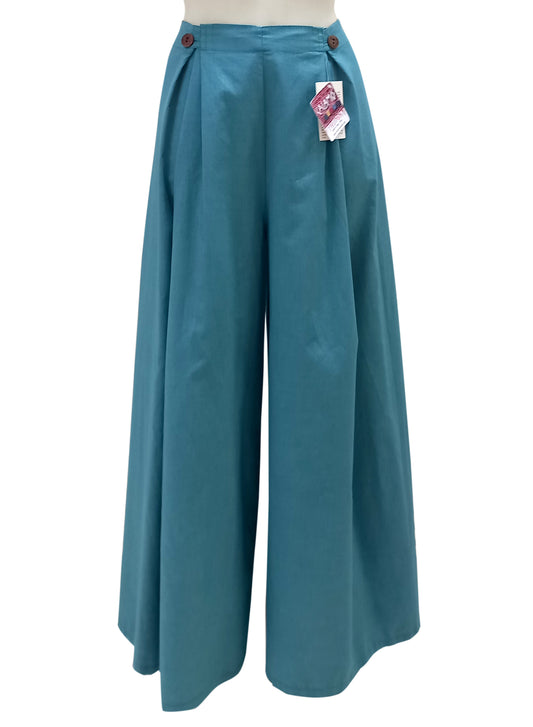 Pantalone BOTTONE C Verde Smeraldo