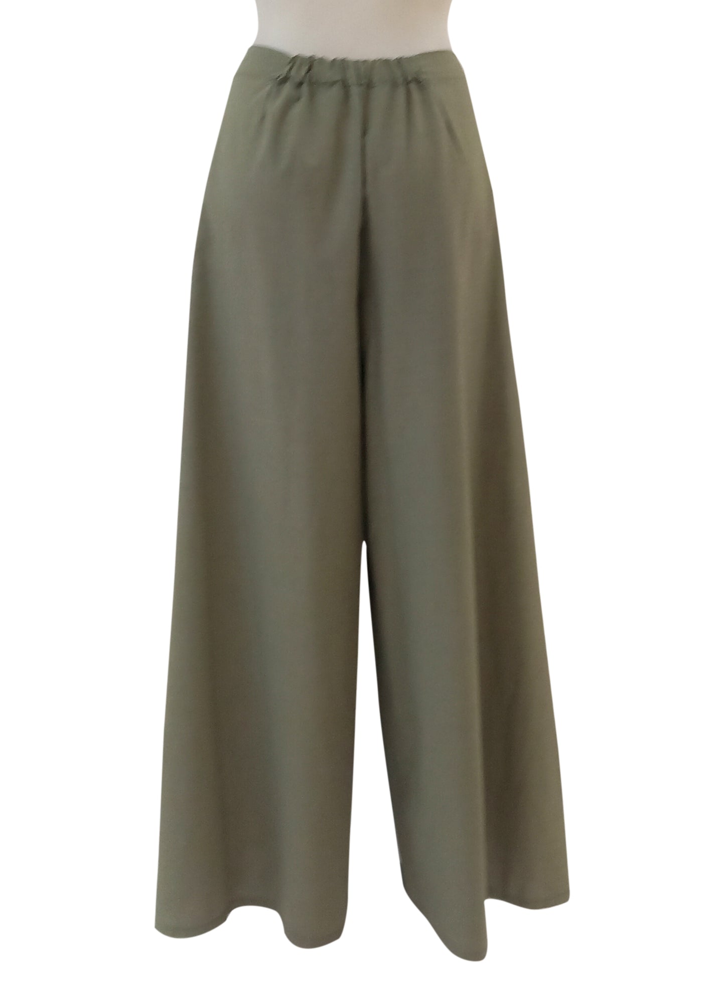 Pantalone BOTTONE C Verde Militare Scuro