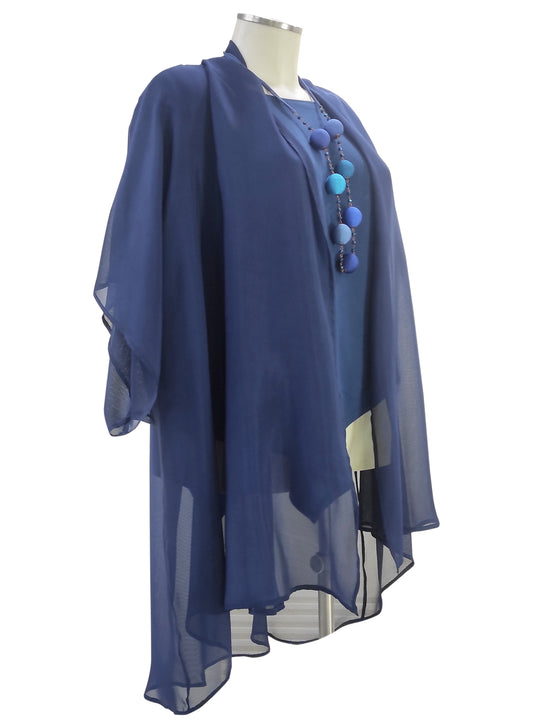 Spolverino CORTO BLU