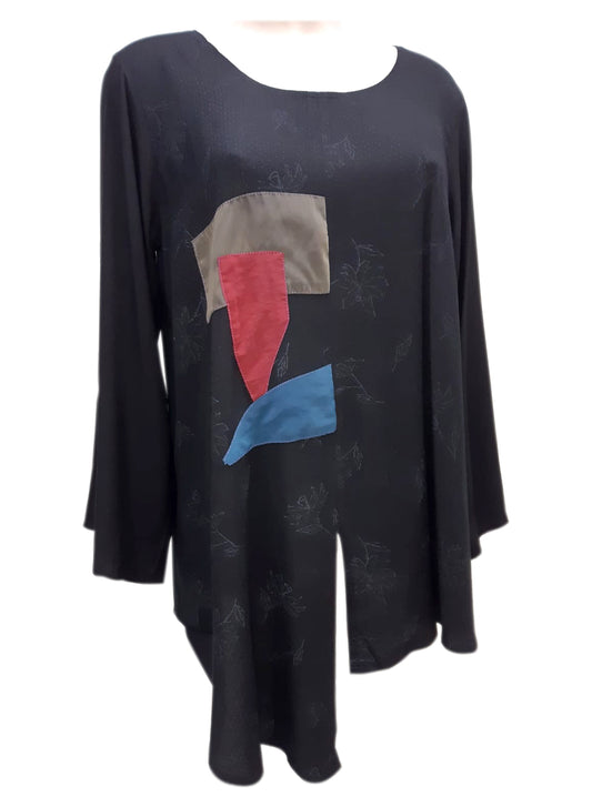 Maglia INSERTI LUNGA Nero