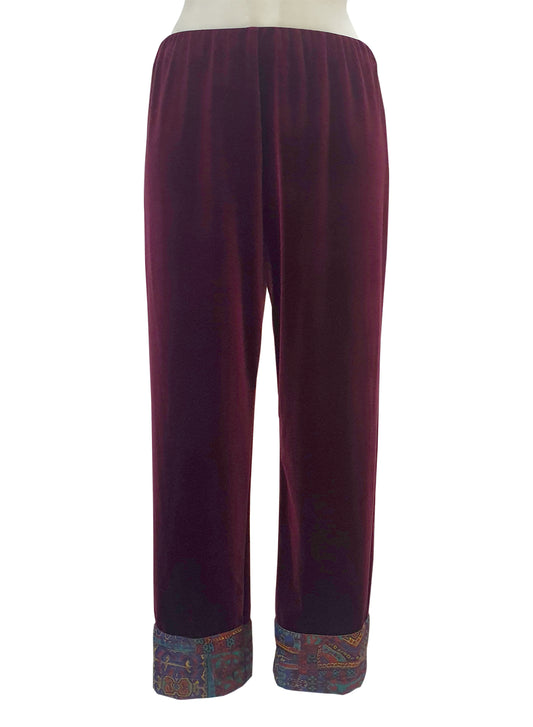 Pantalone LEGGINS CINIGLIA Bordo'