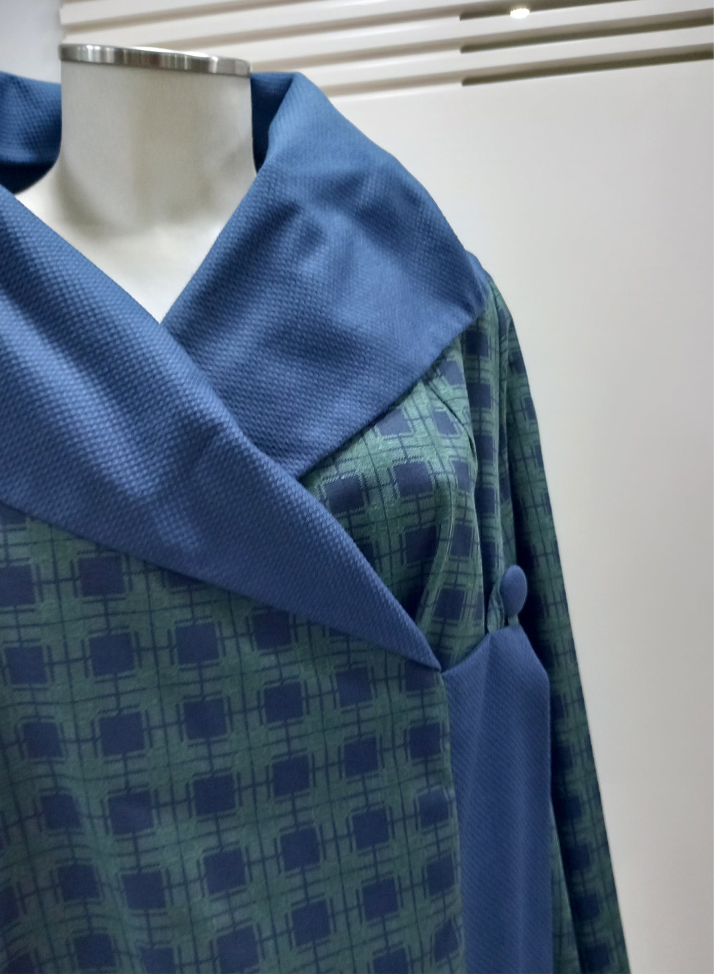 Spolverino VULCANO Blu/Verde
