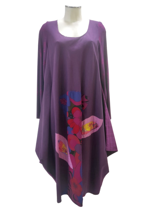 Abito INA c/Manica Mauve