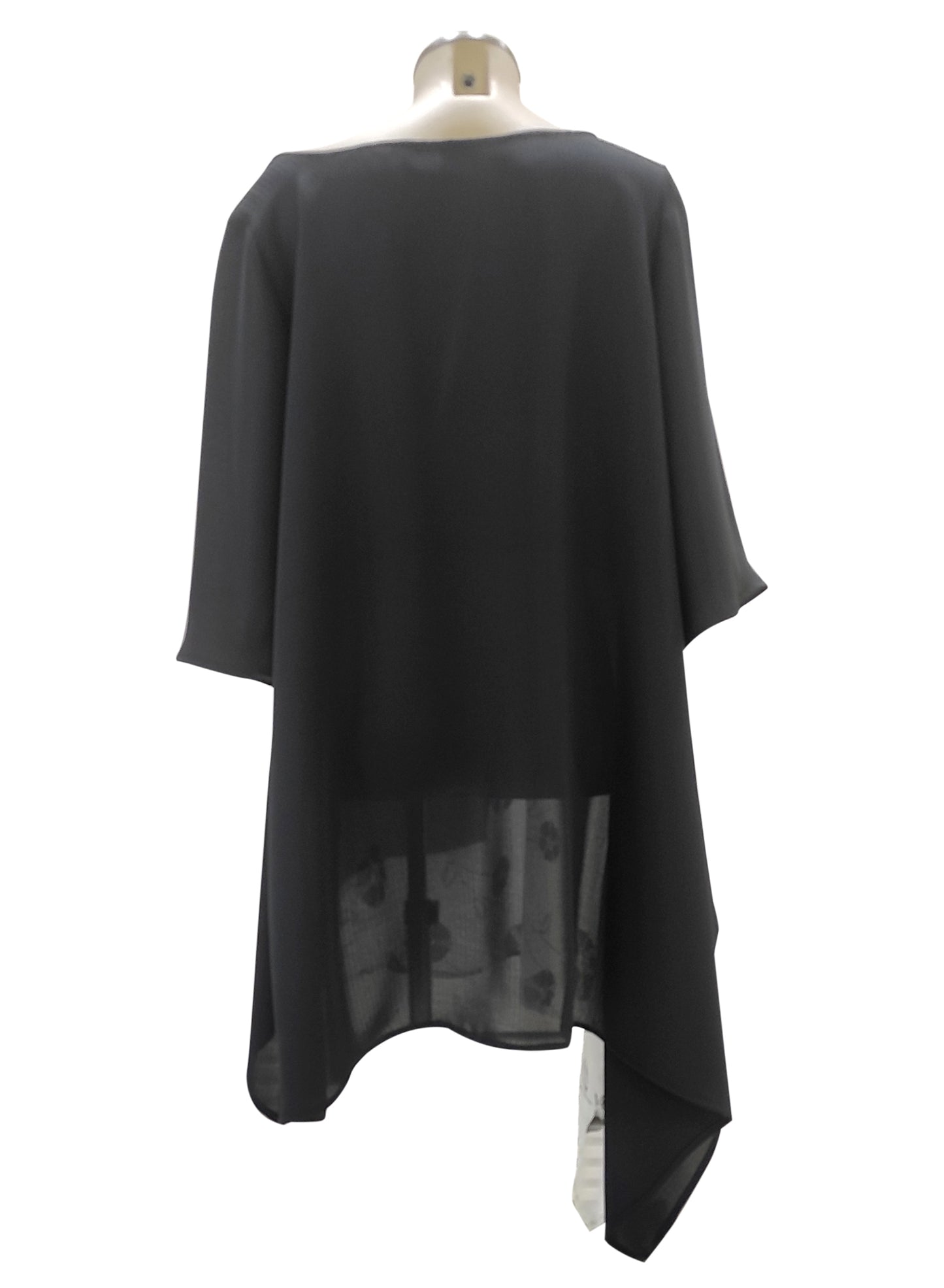 Abito Mini CRESPO Nero/Bianco