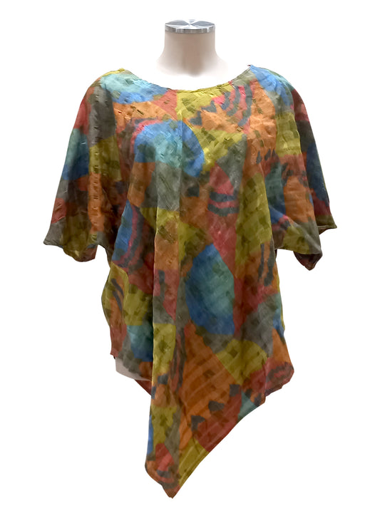 Camicia PUNTA Astratta Senape