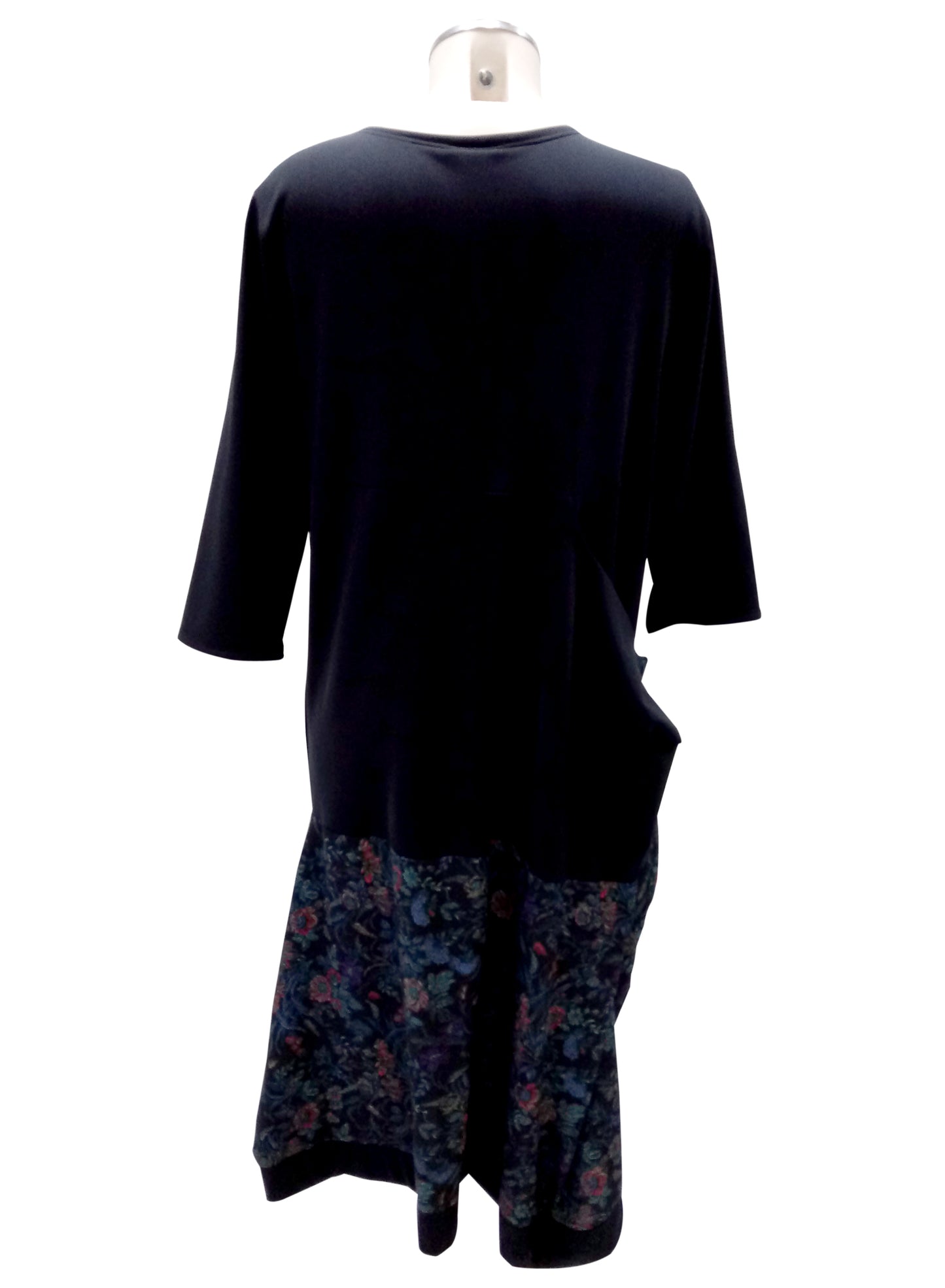 Abito LACCETTO Nero | Fiori