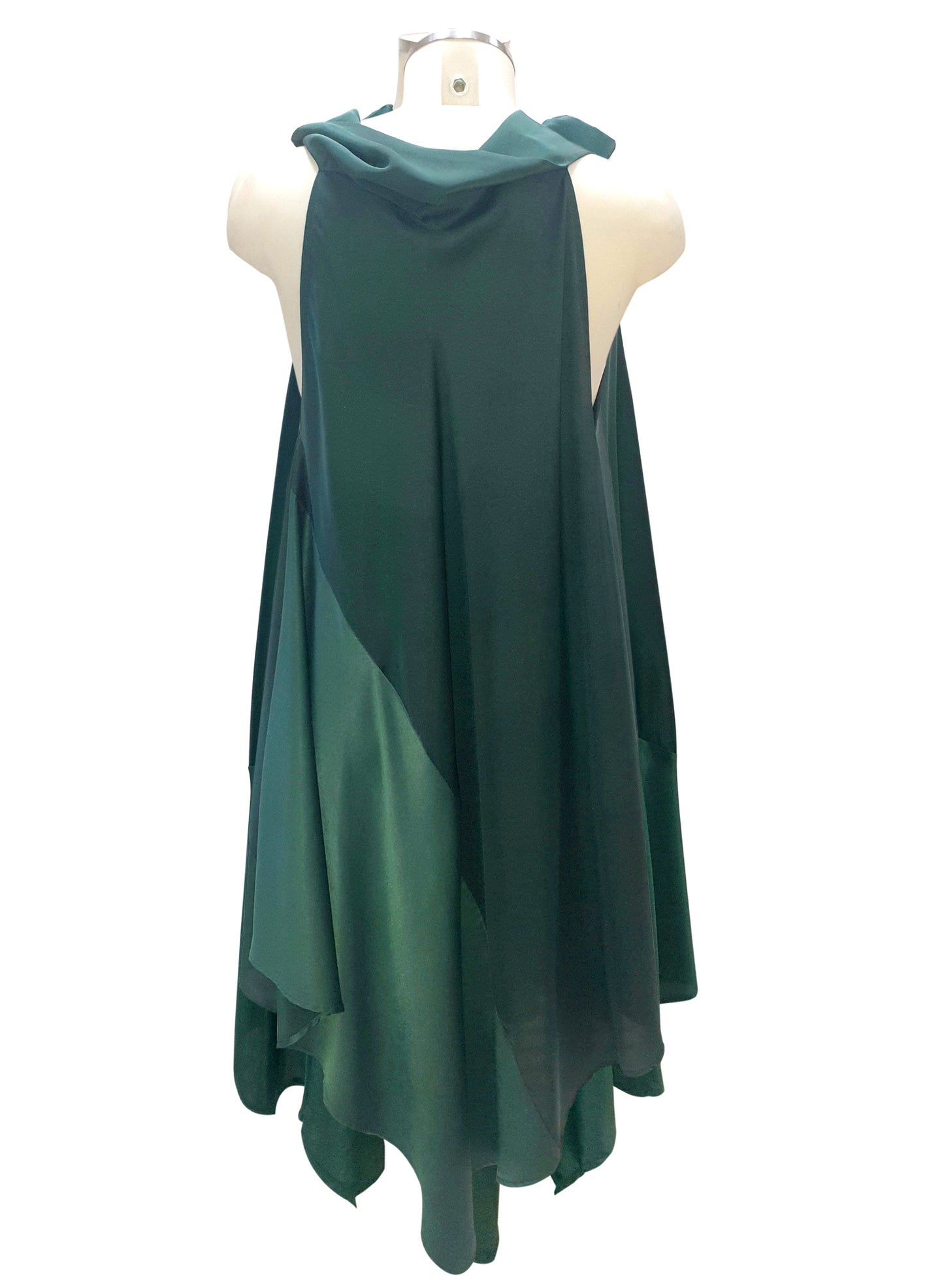 Abito Mini LORELLA Verde Petrolio