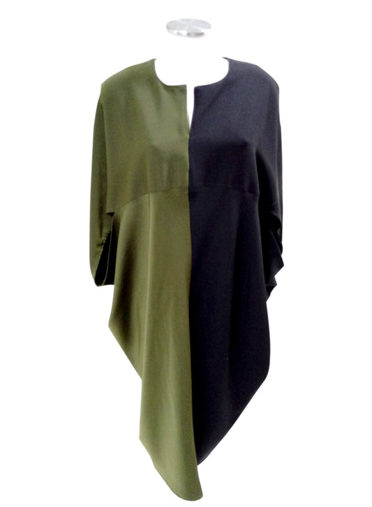 Abito TULIPANO Verde e Nero