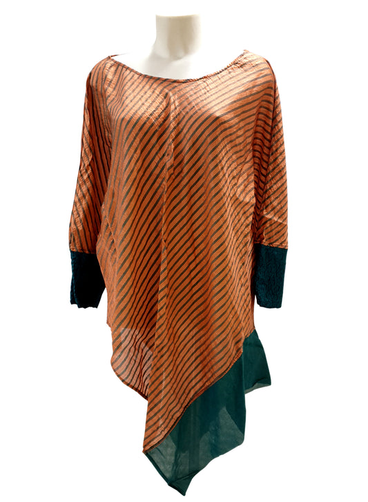 Camicia ORGANZA Fascia Verde