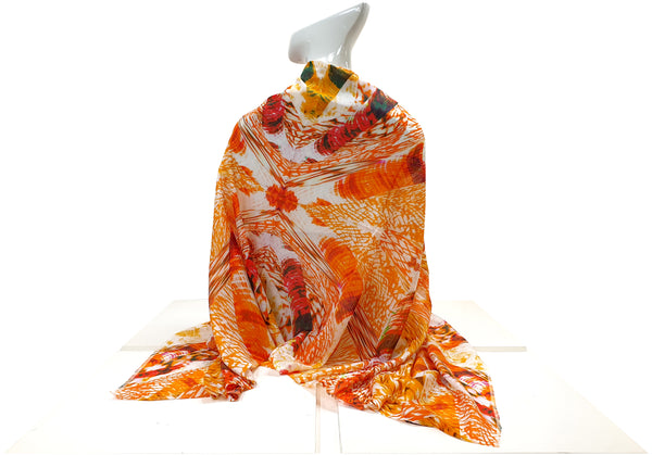 Foulard Sfumato Arancio