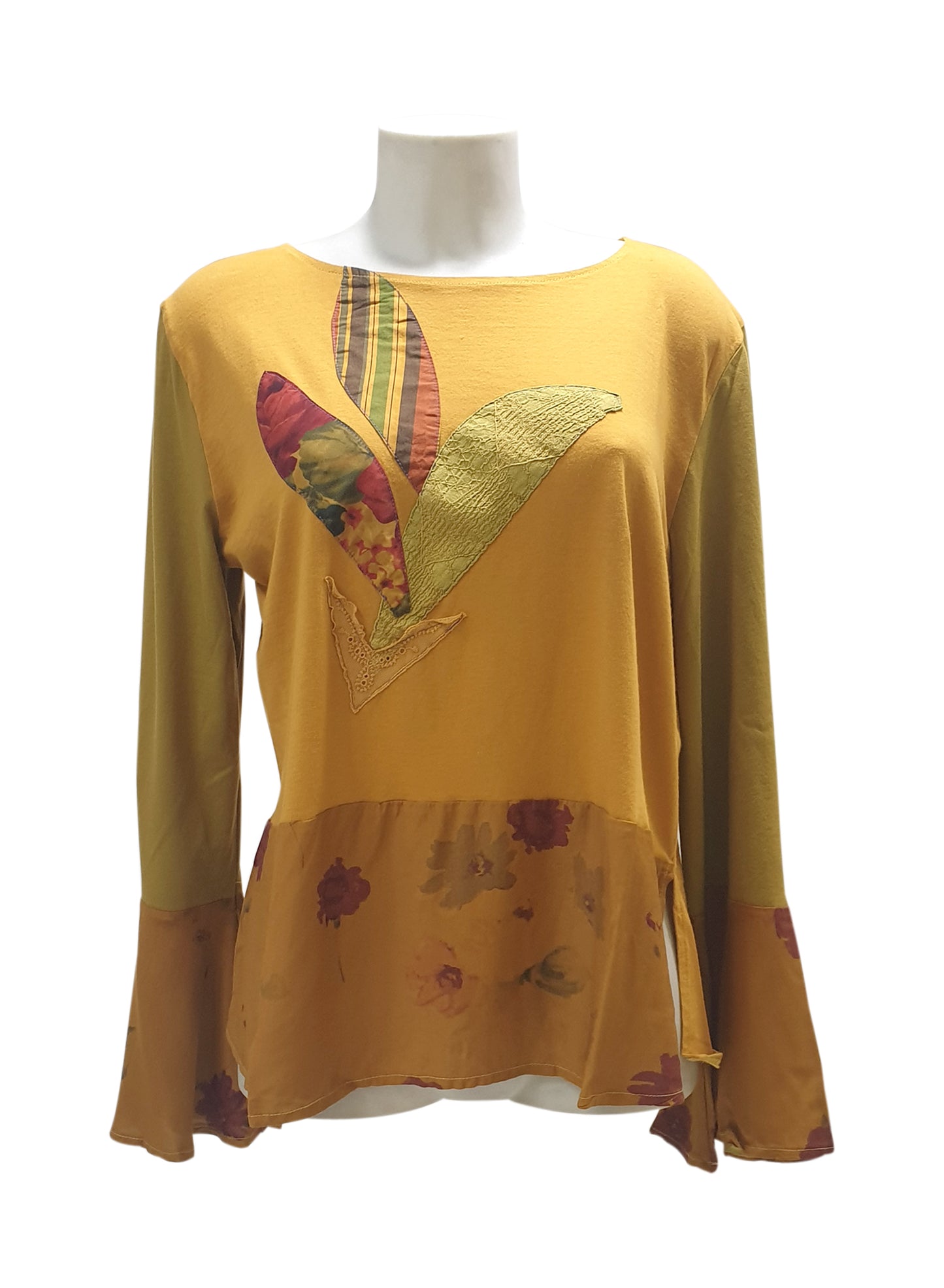 Maglia BOUCLE' Senape