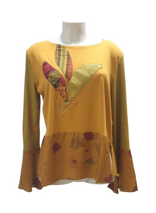 Maglia BOUCLE' Senape