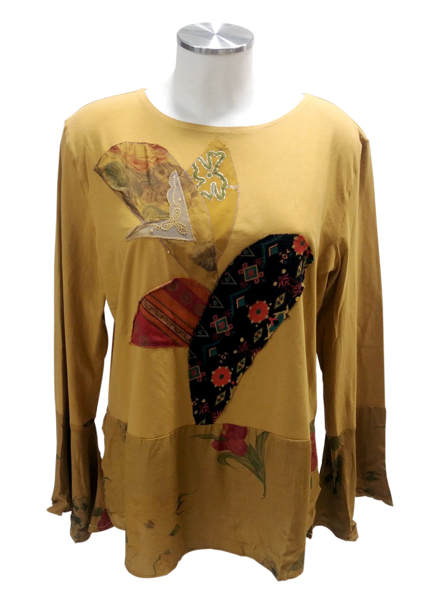 Maglia BOUCLE' Senape