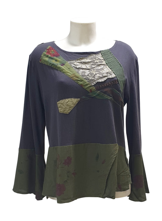 Maglia BOUCLE' Verde Militare