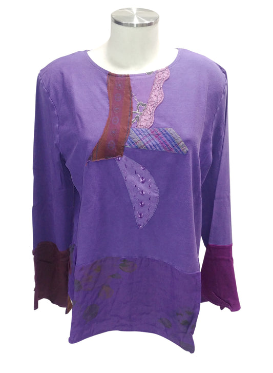 Maglia BOUCLE' Viola