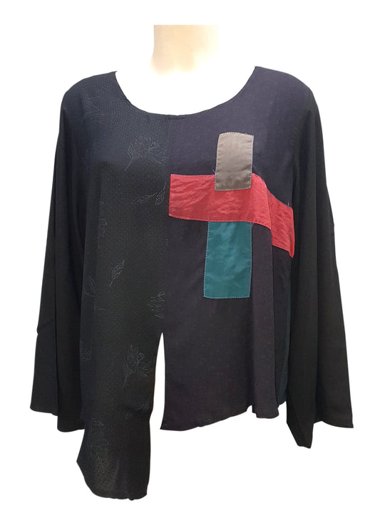 Maglia INSERTI CORTA Nero