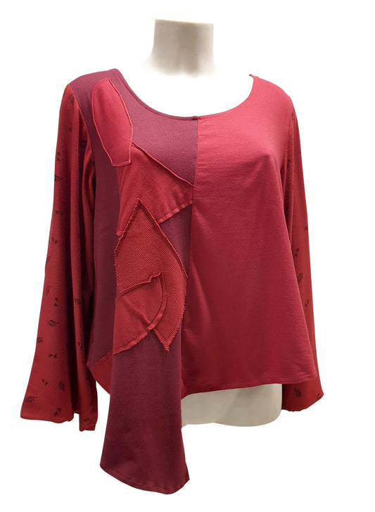 Maglia INSERTI CORTA Rosso