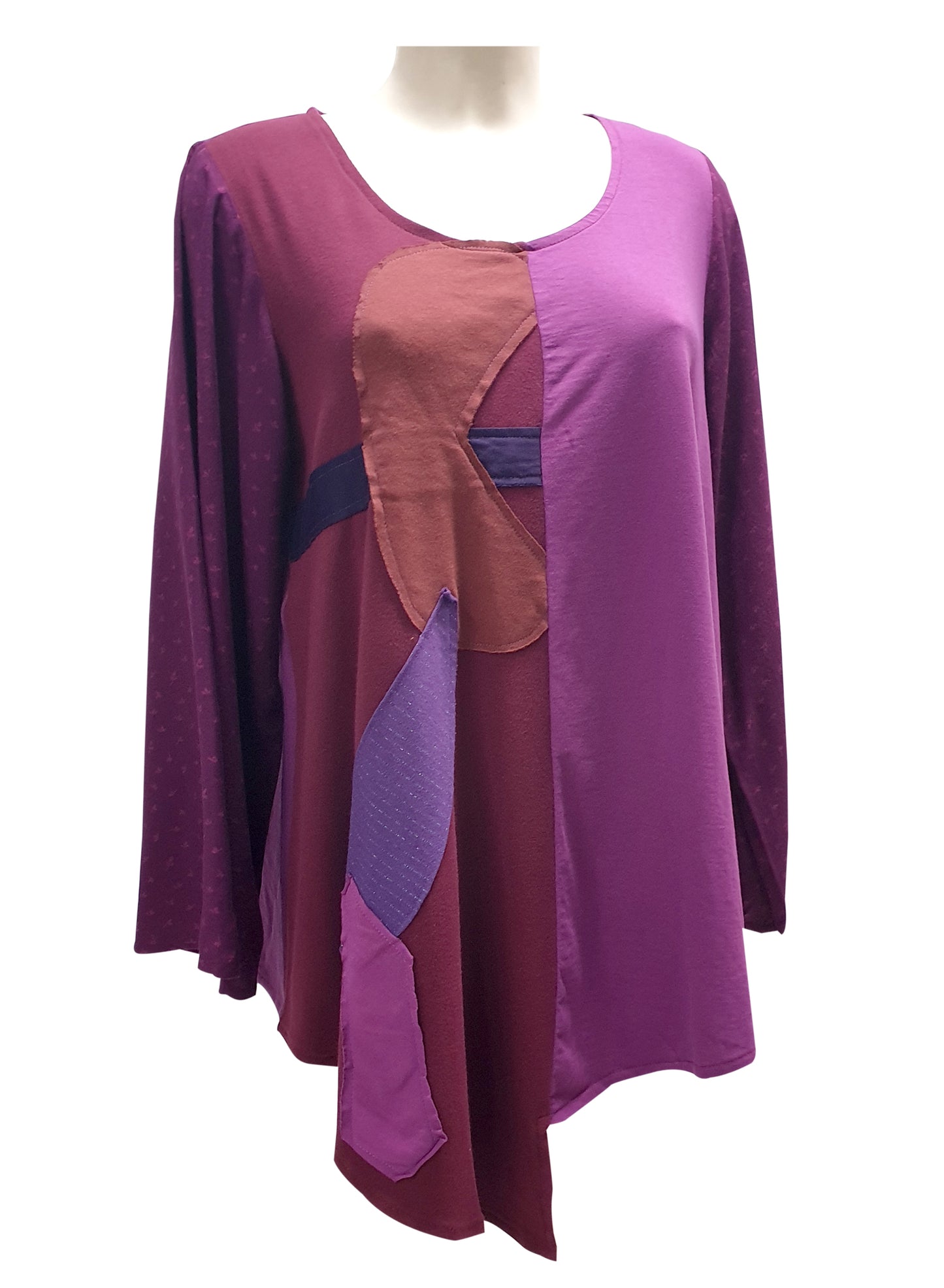 Maglia INSERTI LUNGA Mauve