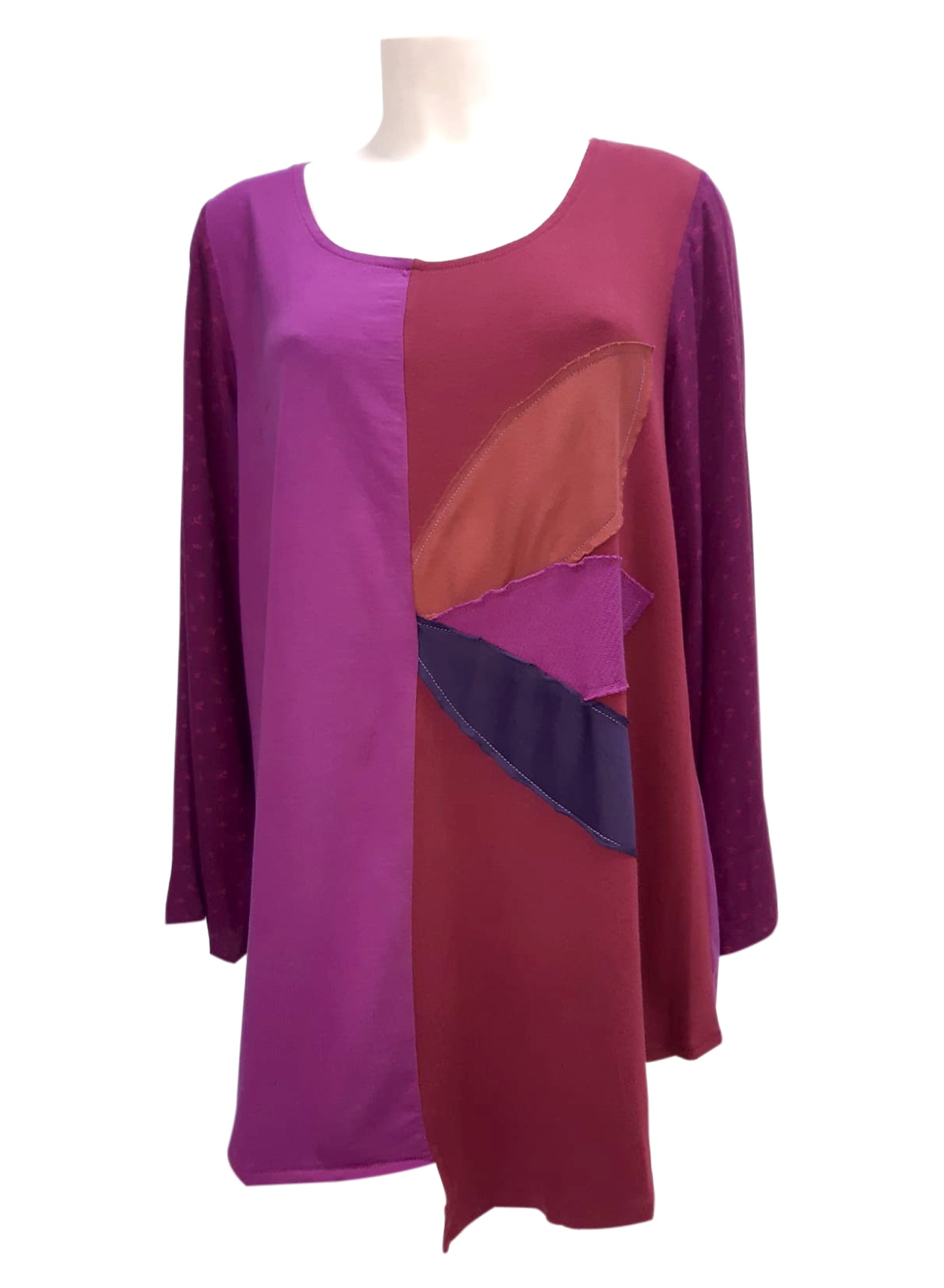 Maglia INSERTI LUNGA Mauve