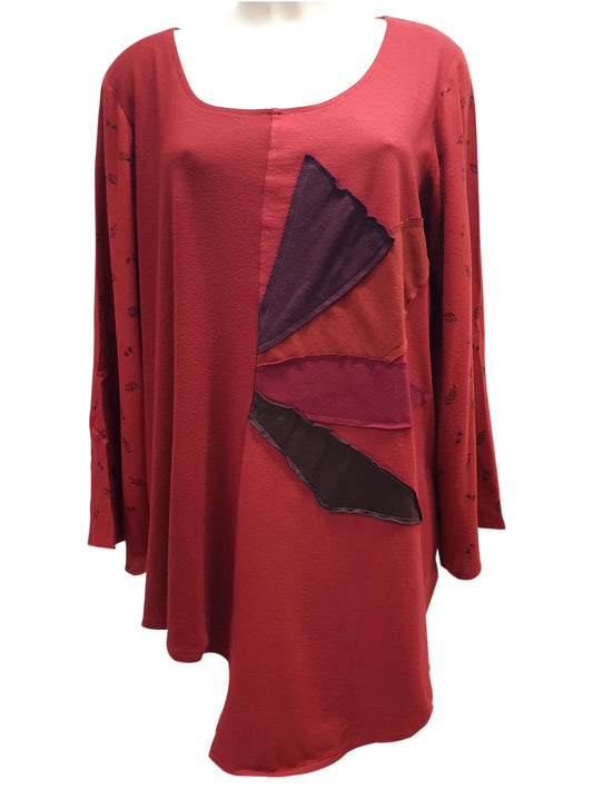 Maglia INSERTI LUNGA Rossa
