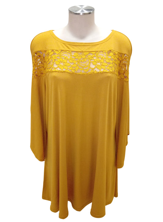 Maglia MERLETTO Senape
