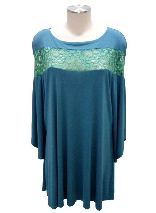 Maglia MERLETTO Verde Smeraldo