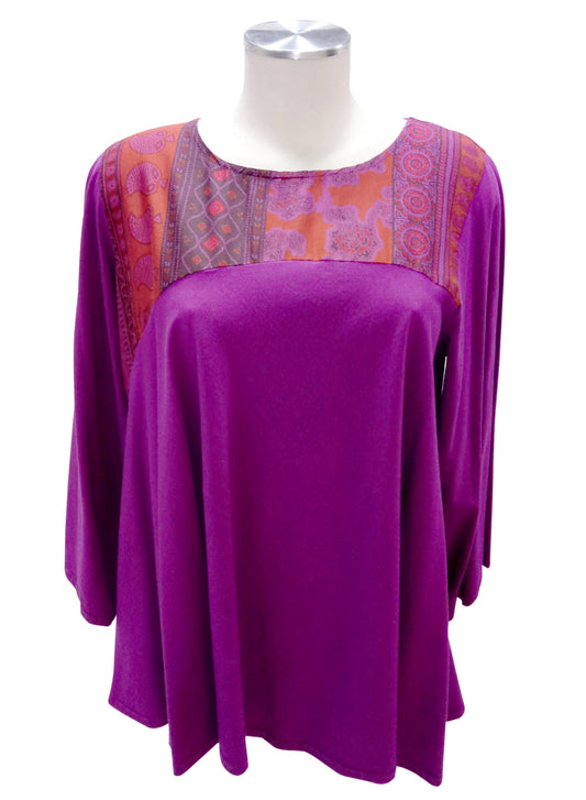 Maglia RUOTA Mauve
