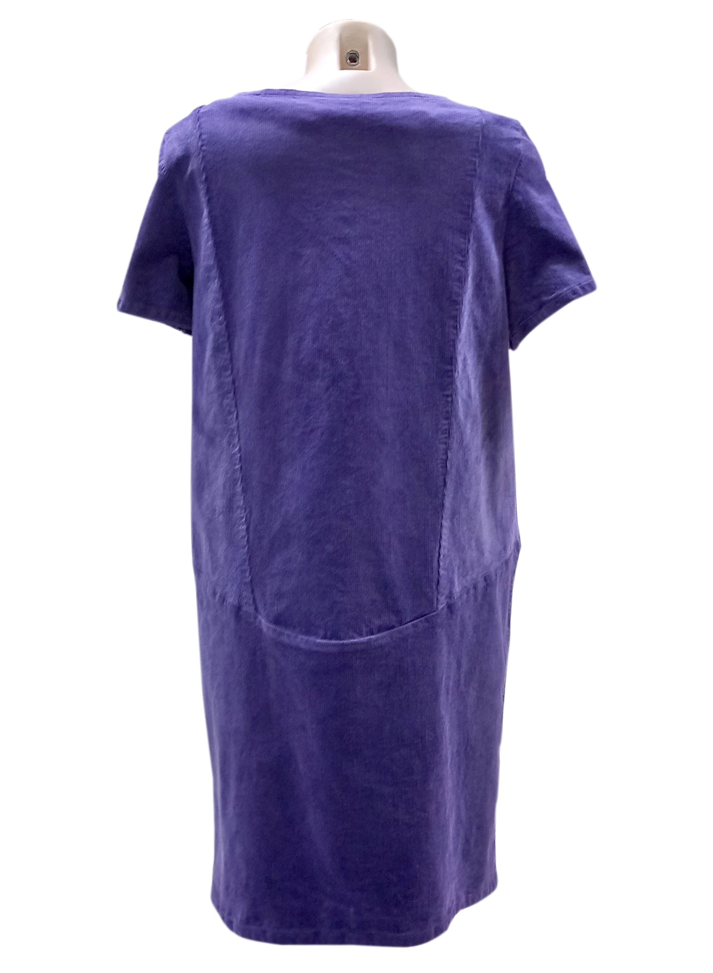 Mini abito VELLUTO Viola