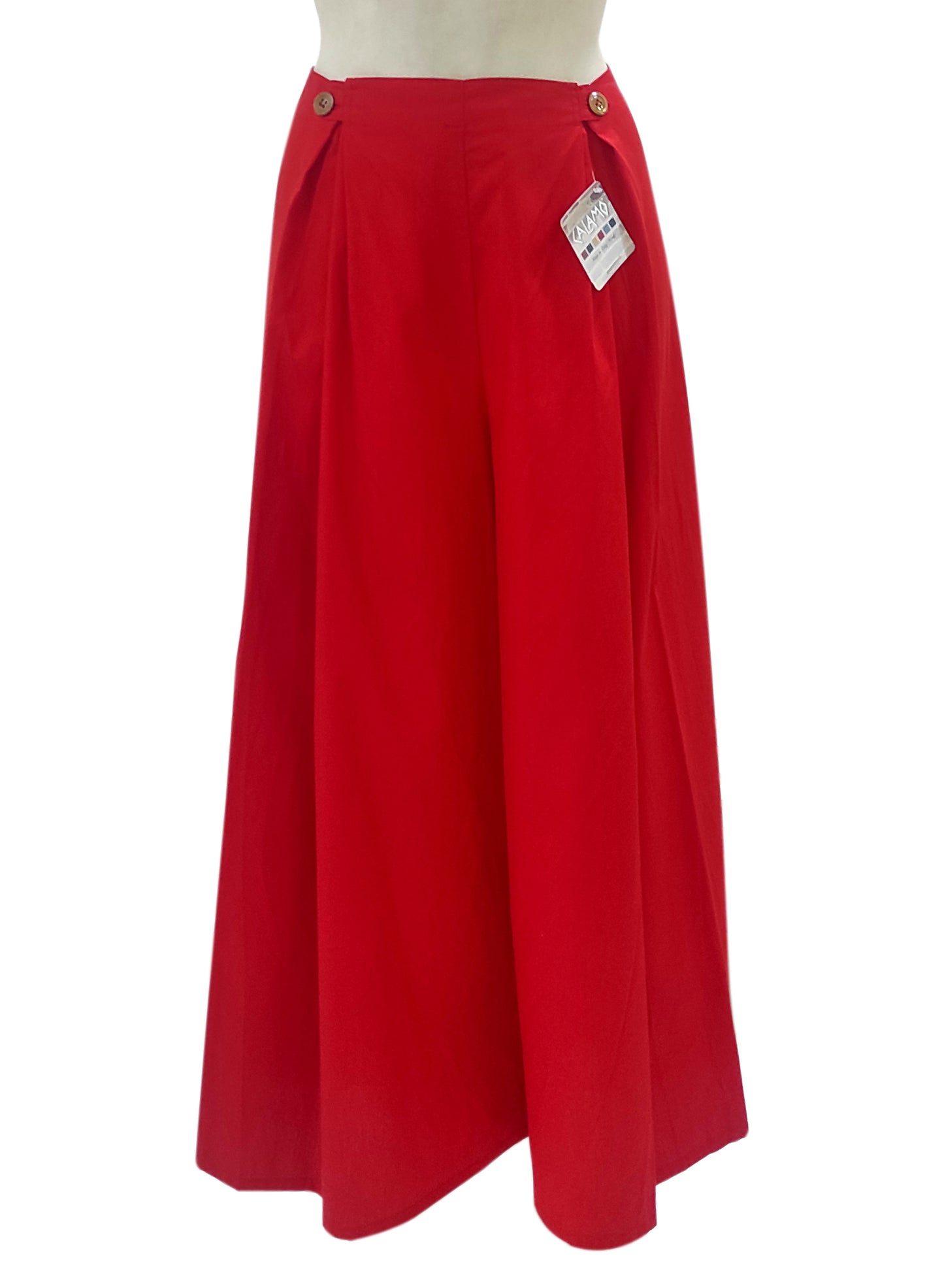 Pantalone BOTTONE C Rosso